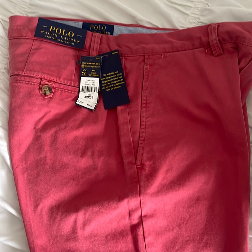 Polo men's straight fit pant